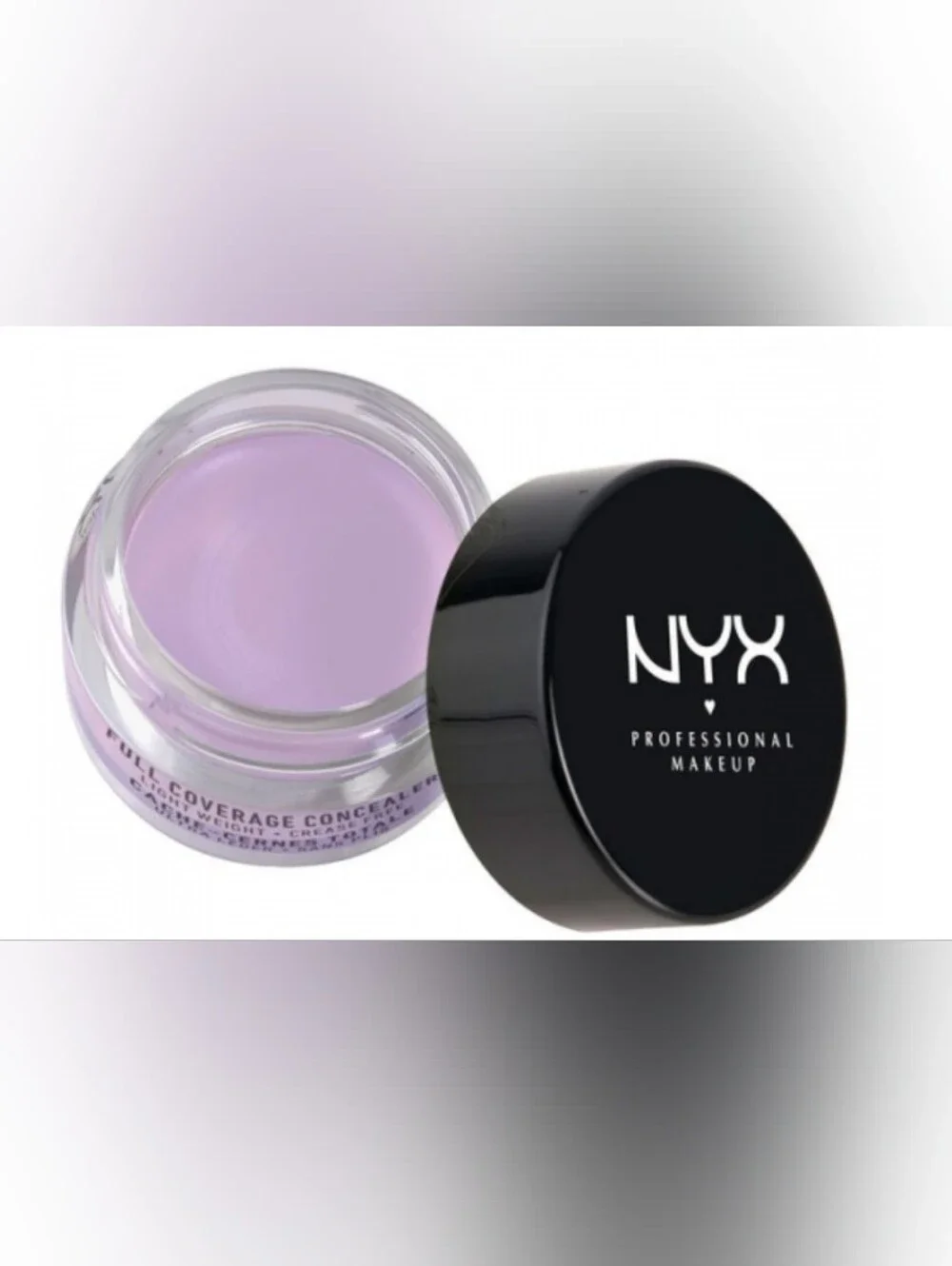 🧚‍♀️#LAVENDER NYX Above & Beyond Full Coverage Concealer NWT